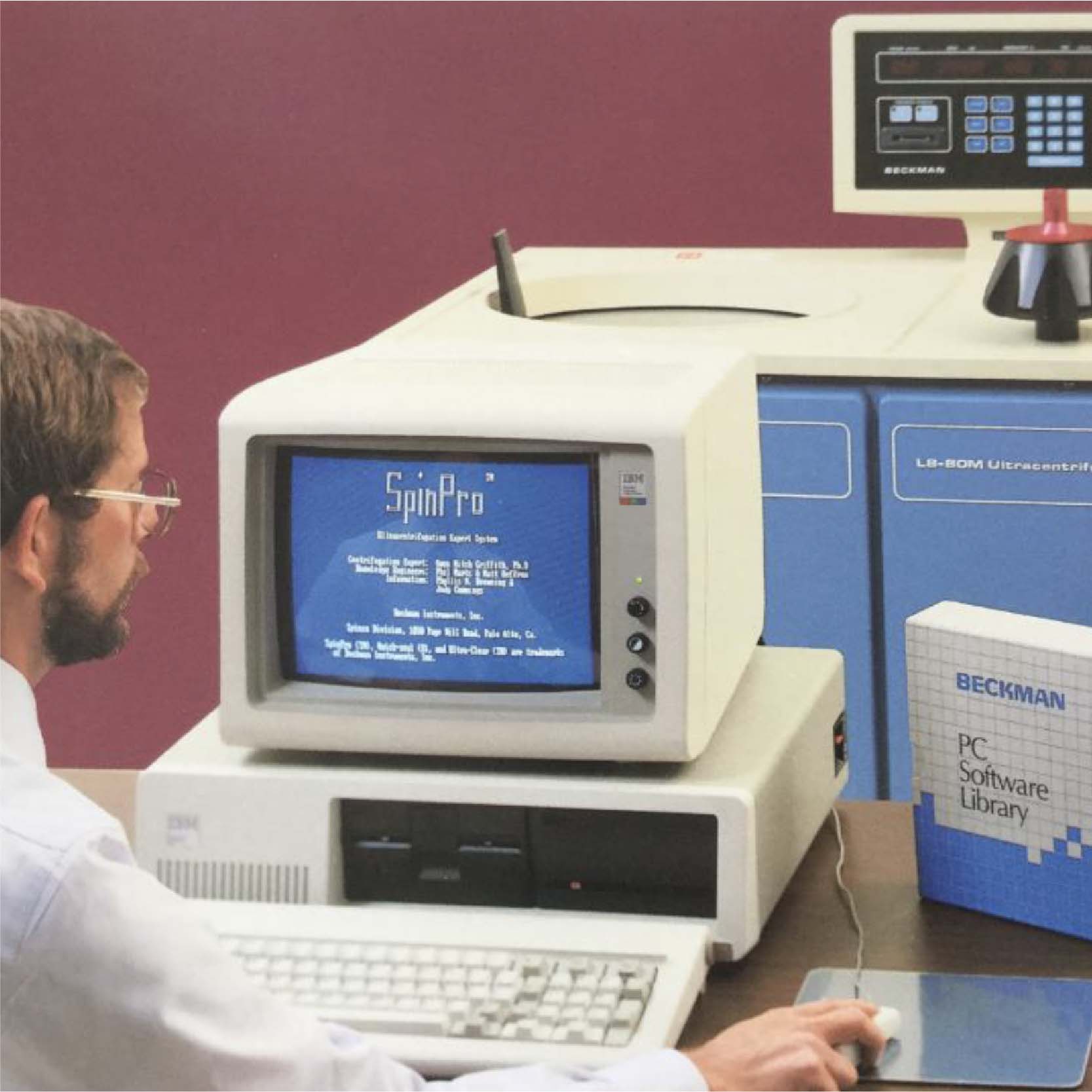 1985 SpinPro Ultracentrifugation Expert System