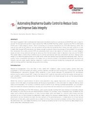 autoamating biopharma quality control brochure