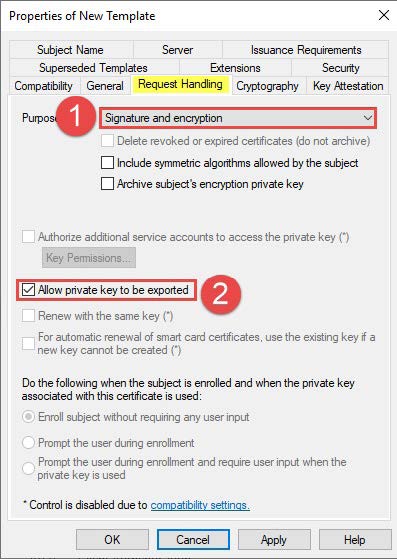 Configure the Template according to the following screenshots; at the end click “Apply” and “Ok” to save the settings3