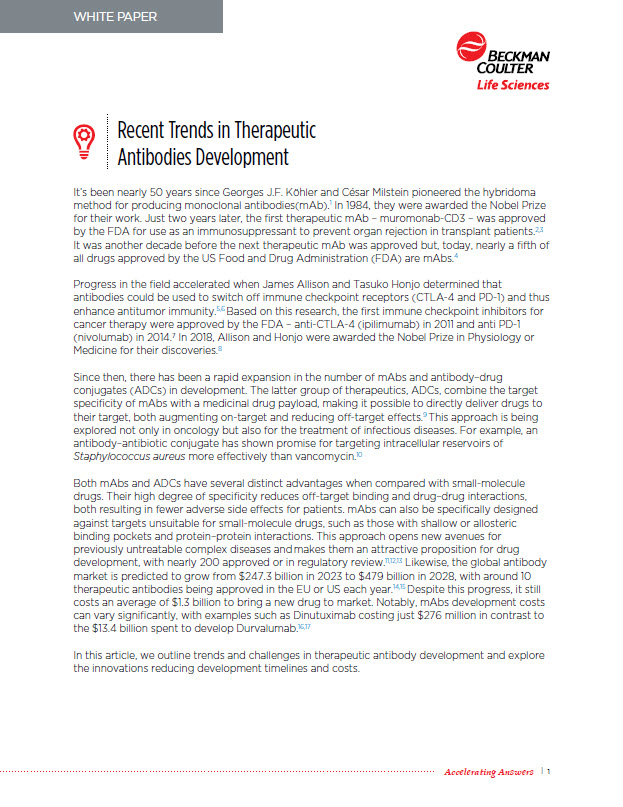 Automation in Therapeutic Antibody Development: Current Trends, Challenges and Solutions
