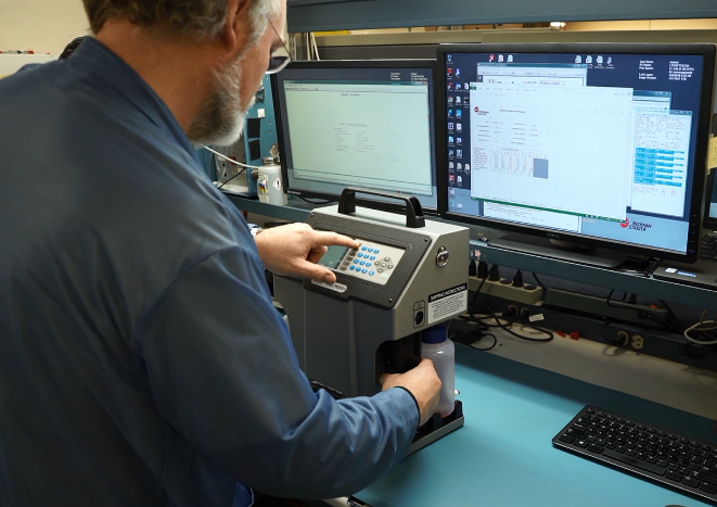 Liquid Particle Counter Calibration