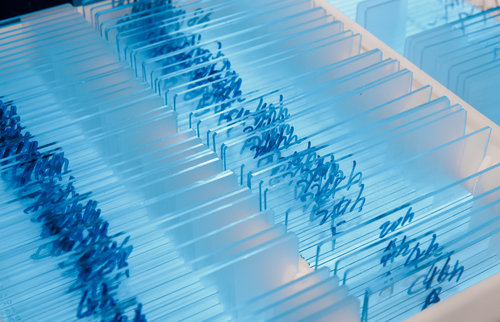 Glass microscope slides